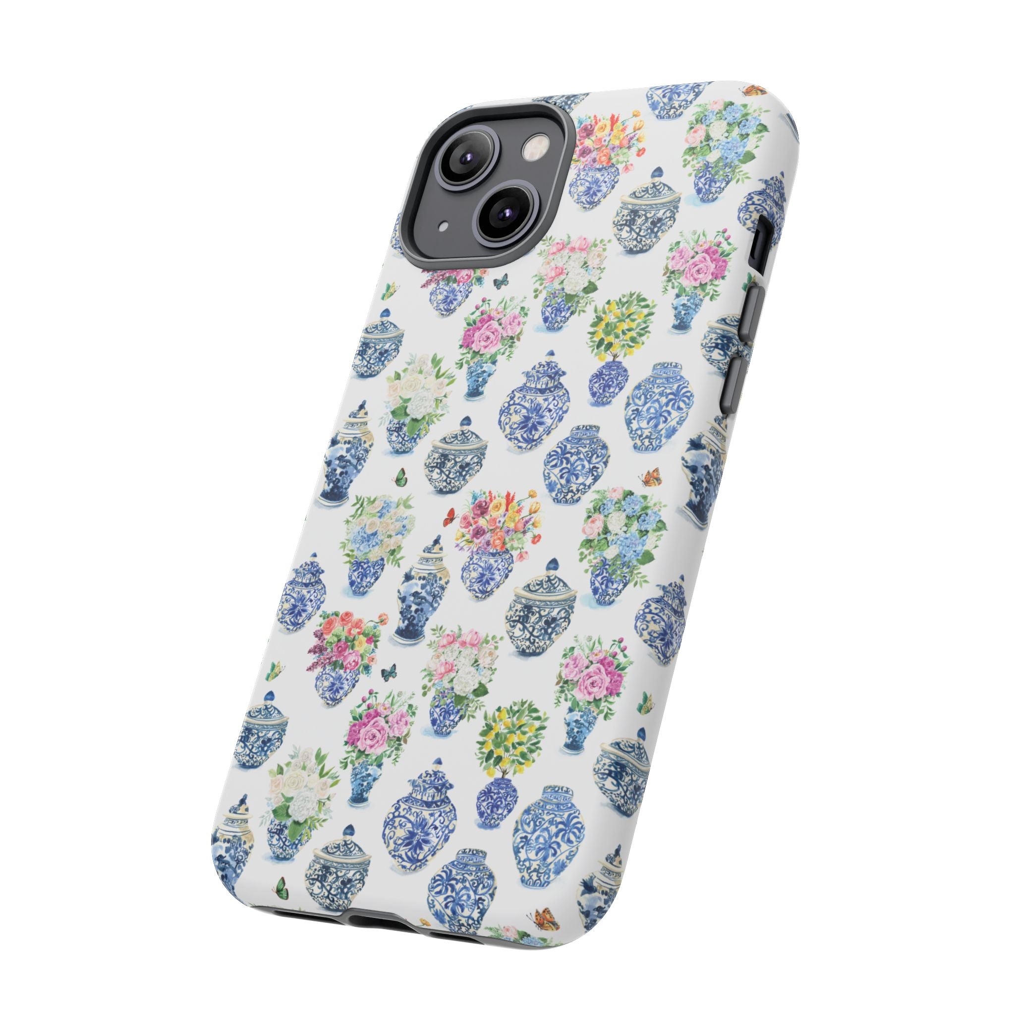 Watercolor Ginger Jar Bouquets Phone Cover Case