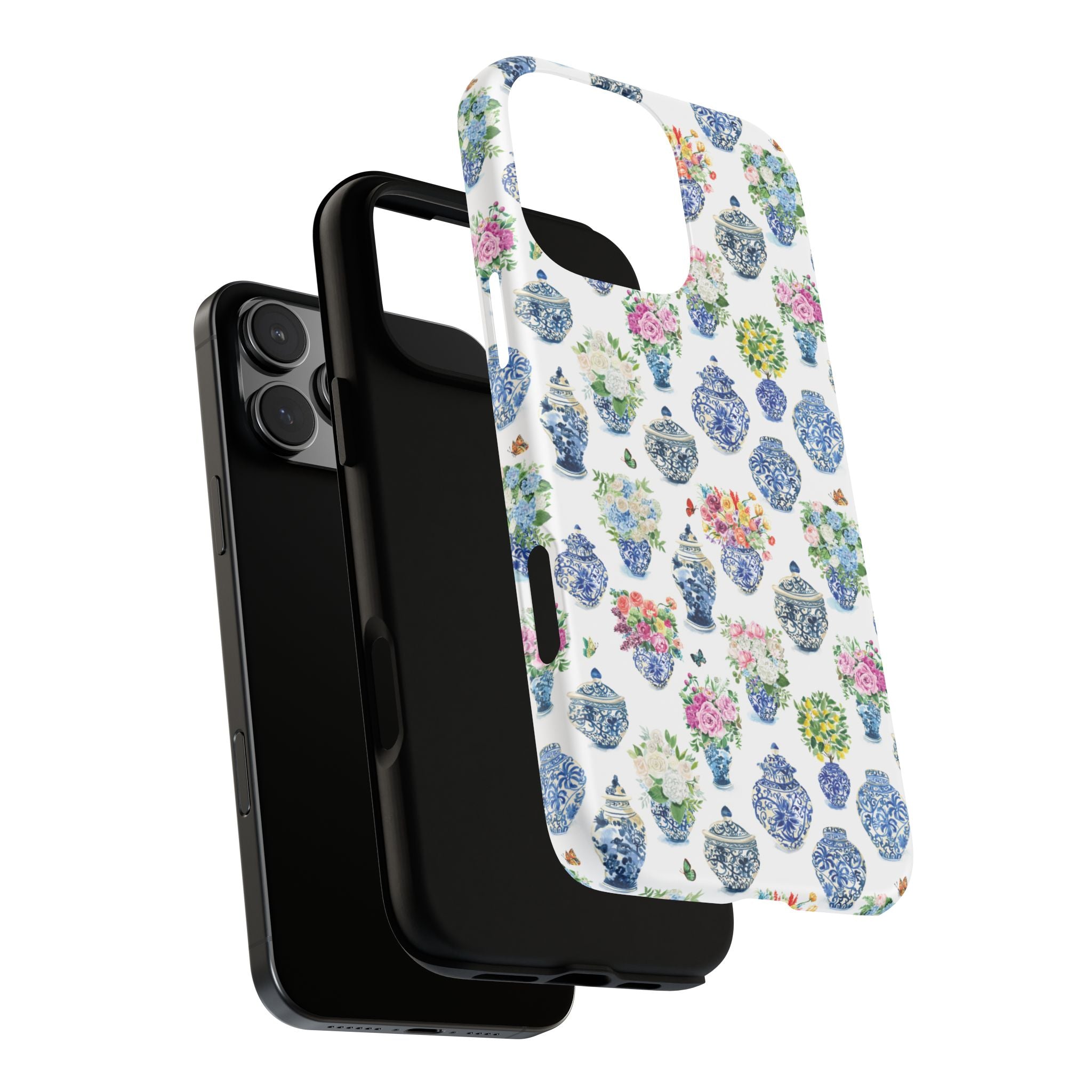 Watercolor Ginger Jar Bouquets Phone Cover Case