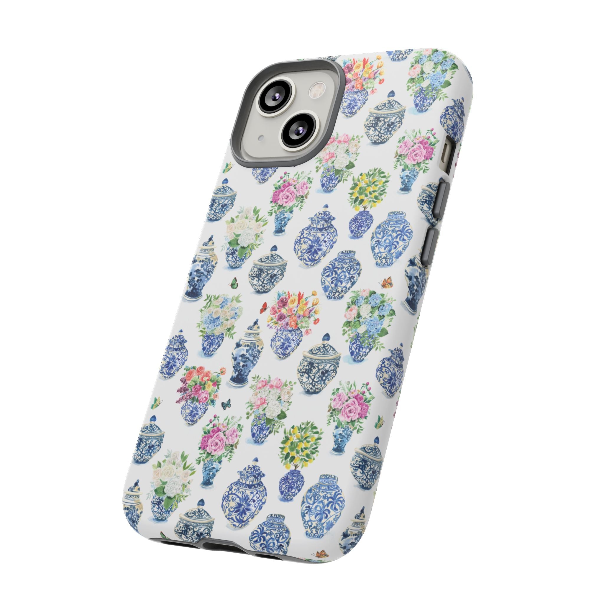 Watercolor Ginger Jar Bouquets Phone Cover Case