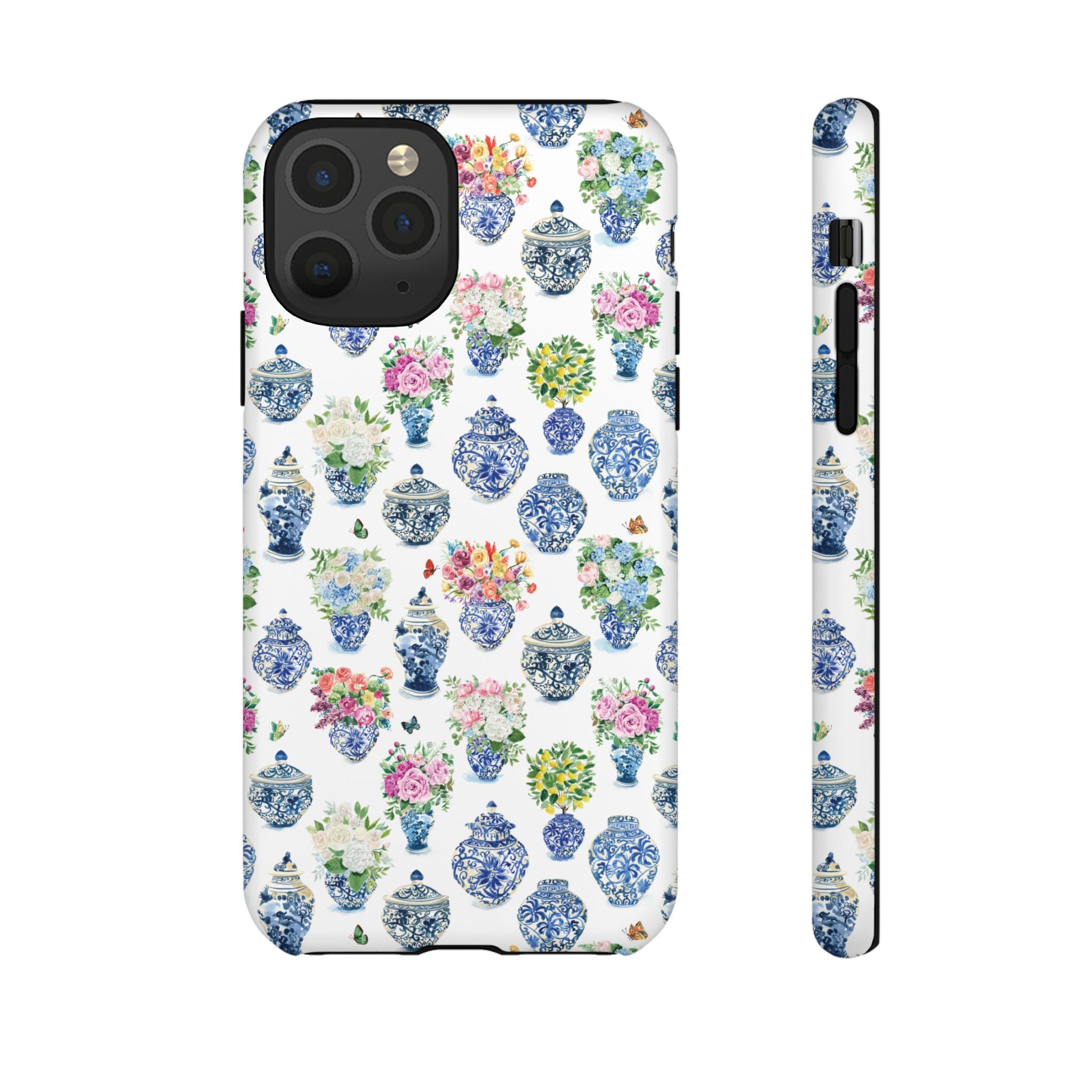 Watercolor Ginger Jar Bouquets Phone Cover Case