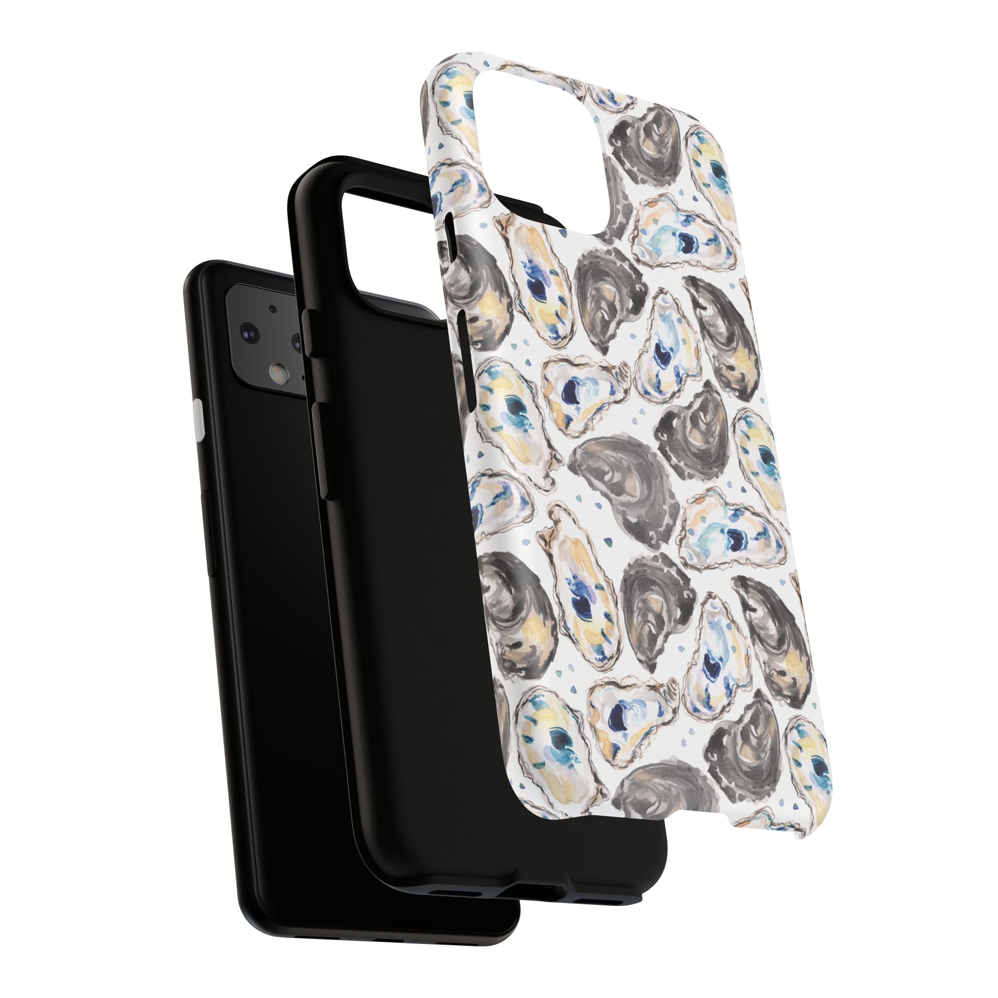 Watercolor Oyster Shells Beachy Phone Cover Case