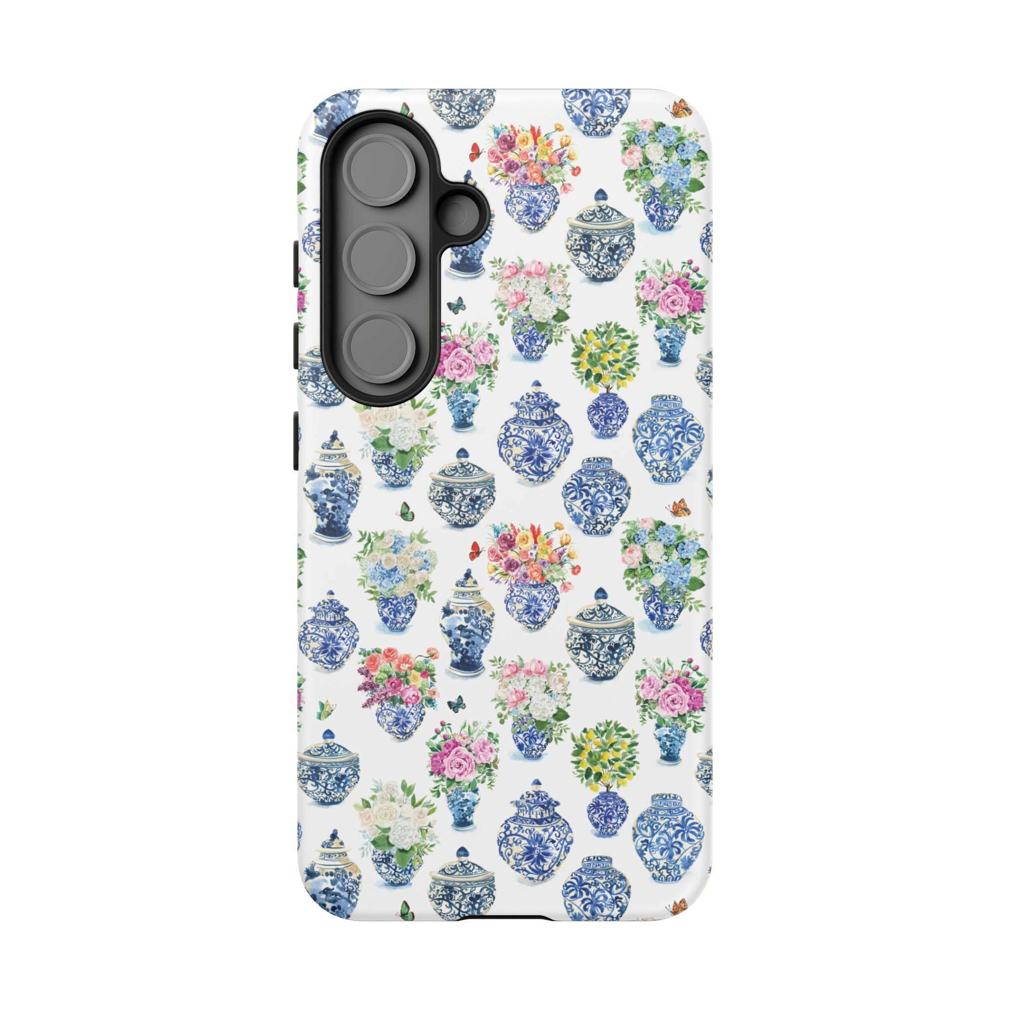 Watercolor Ginger Jar Bouquets Phone Cover Case