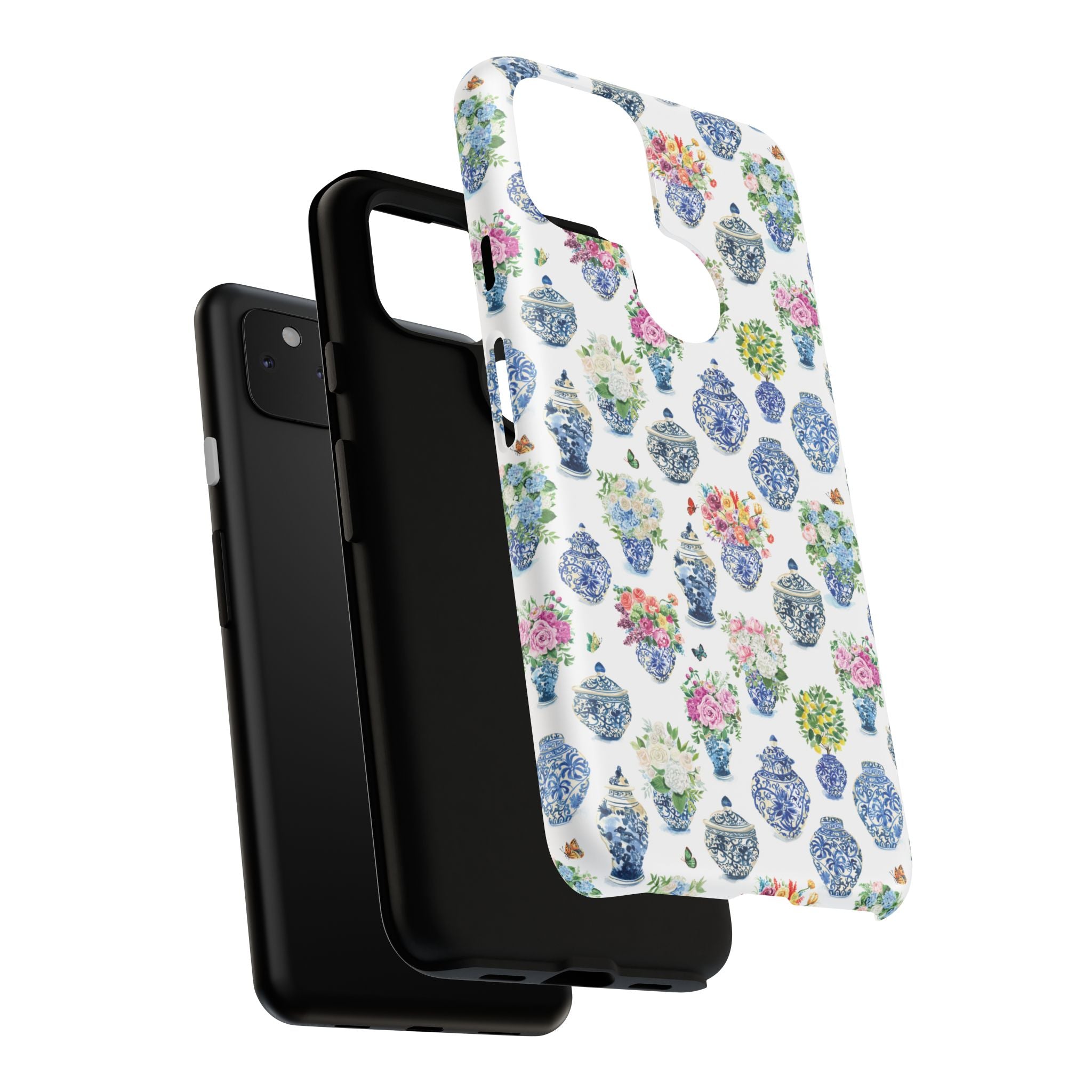 Watercolor Ginger Jar Bouquets Phone Cover Case