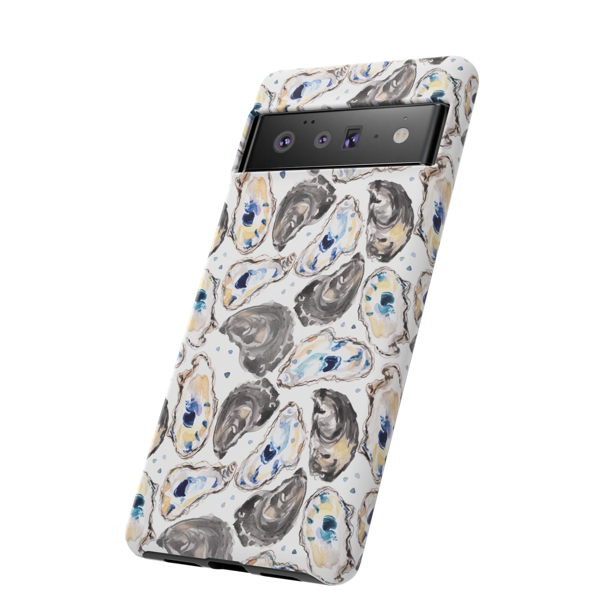 Watercolor Oyster Shells Beachy Phone Cover Case