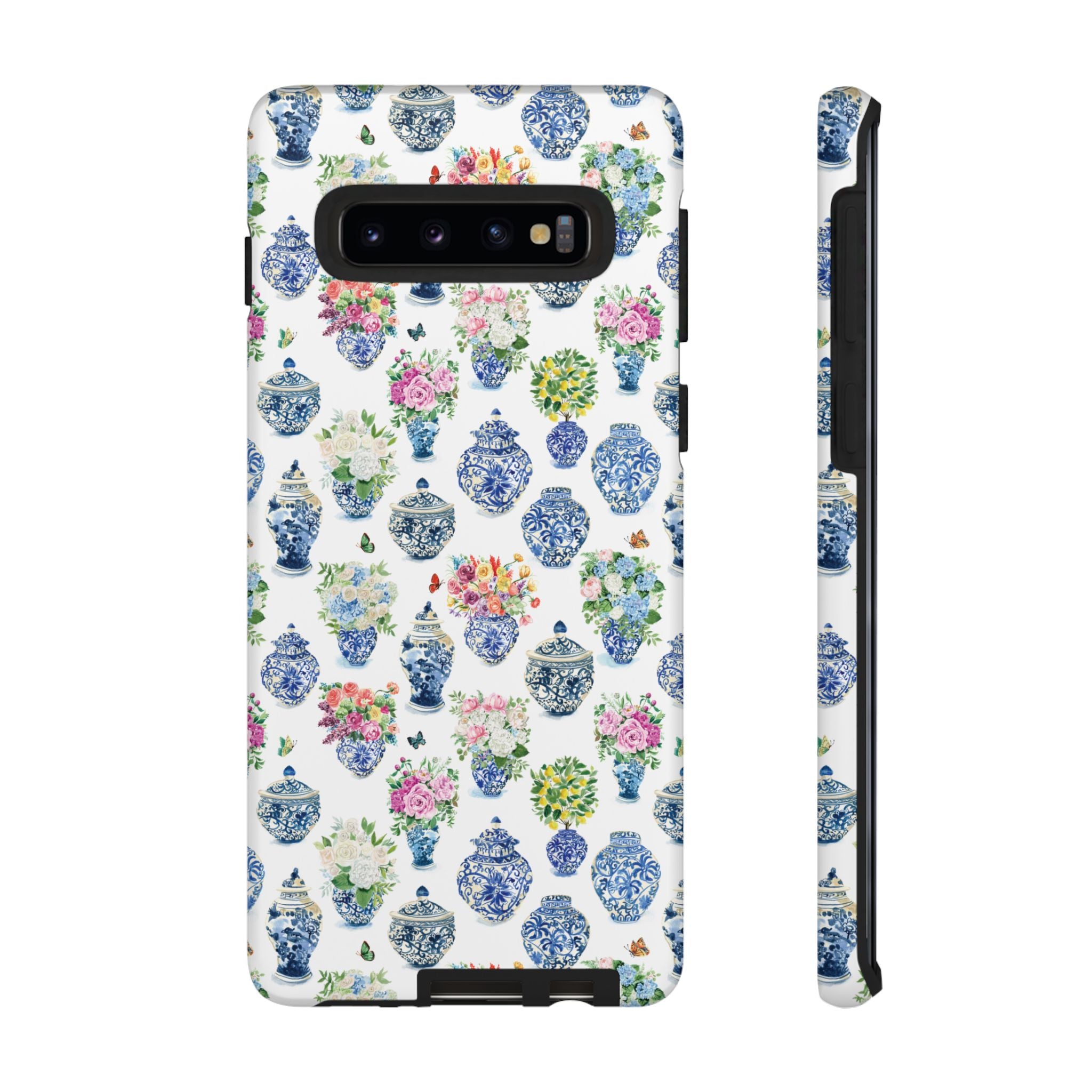 Watercolor Ginger Jar Bouquets Phone Cover Case