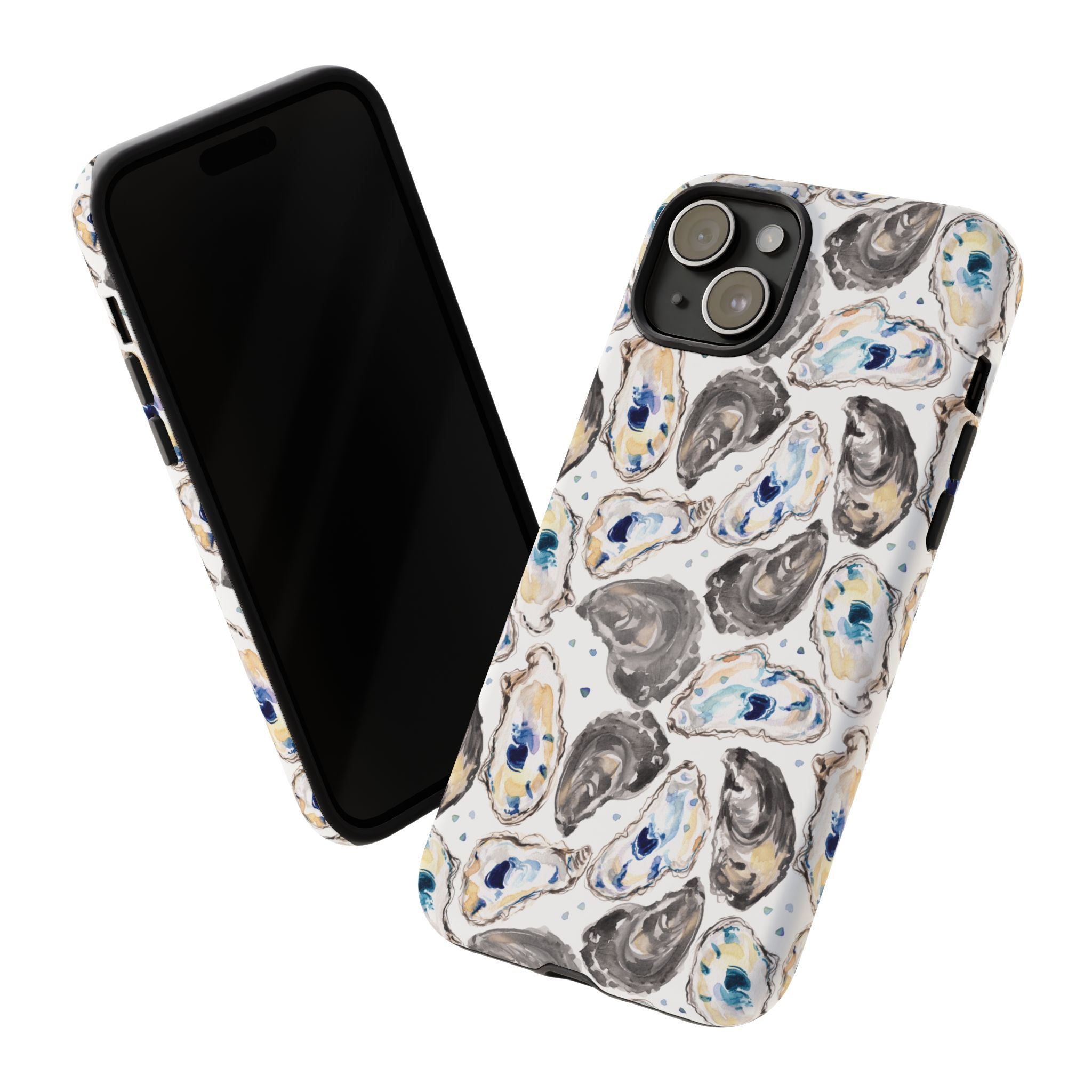 Watercolor Oyster Shells Beachy Phone Cover Case