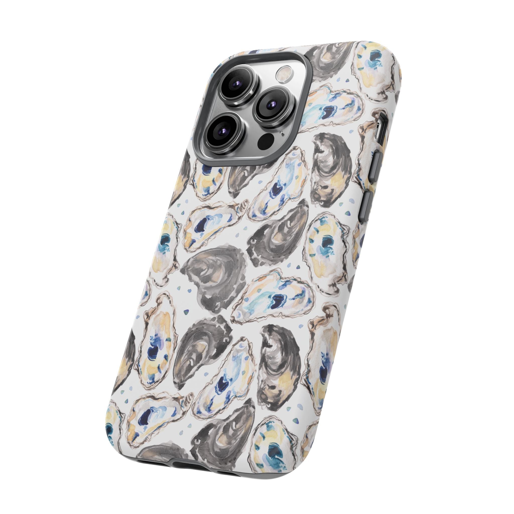 Watercolor Oyster Shells Beachy Phone Cover Case