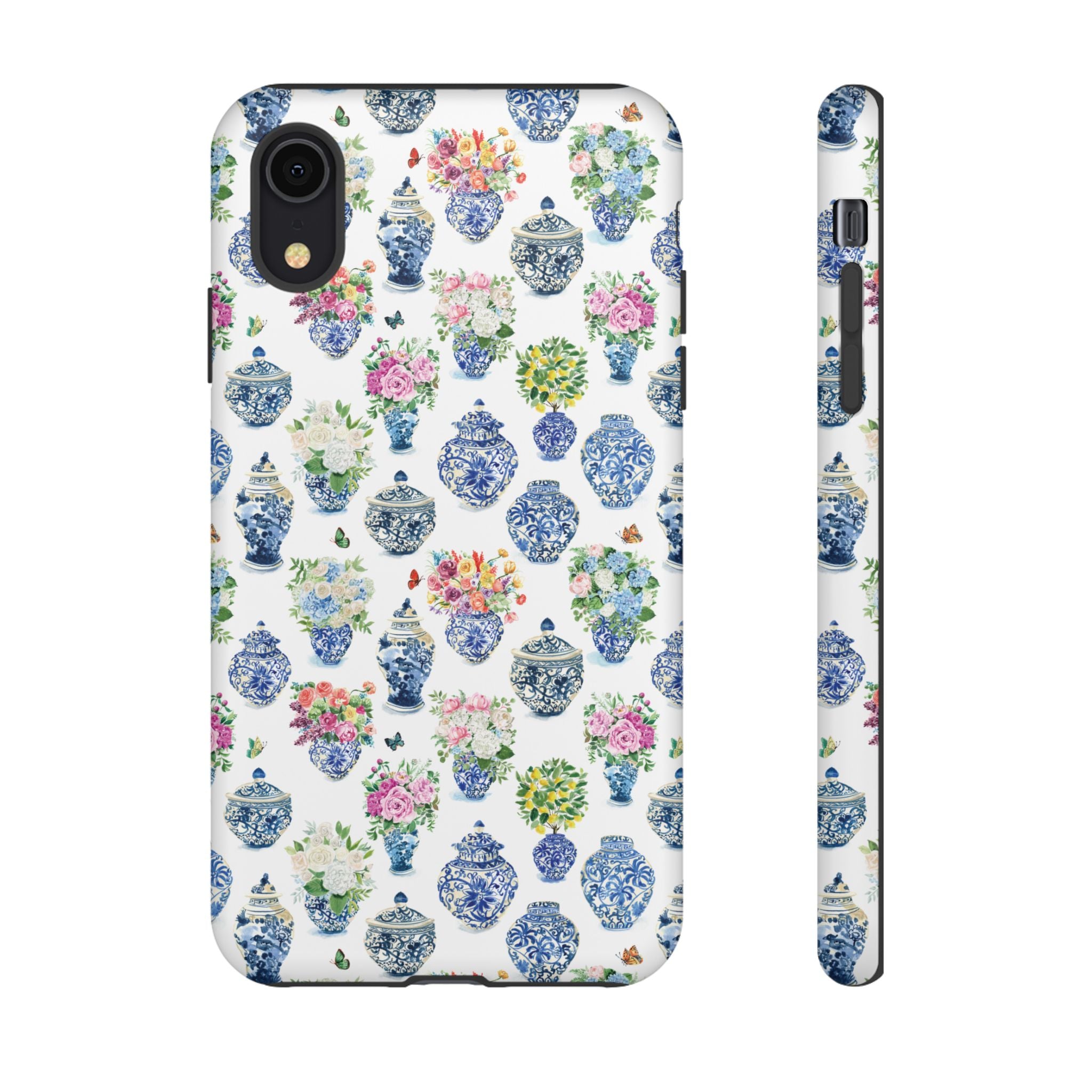 Watercolor Ginger Jar Bouquets Phone Cover Case