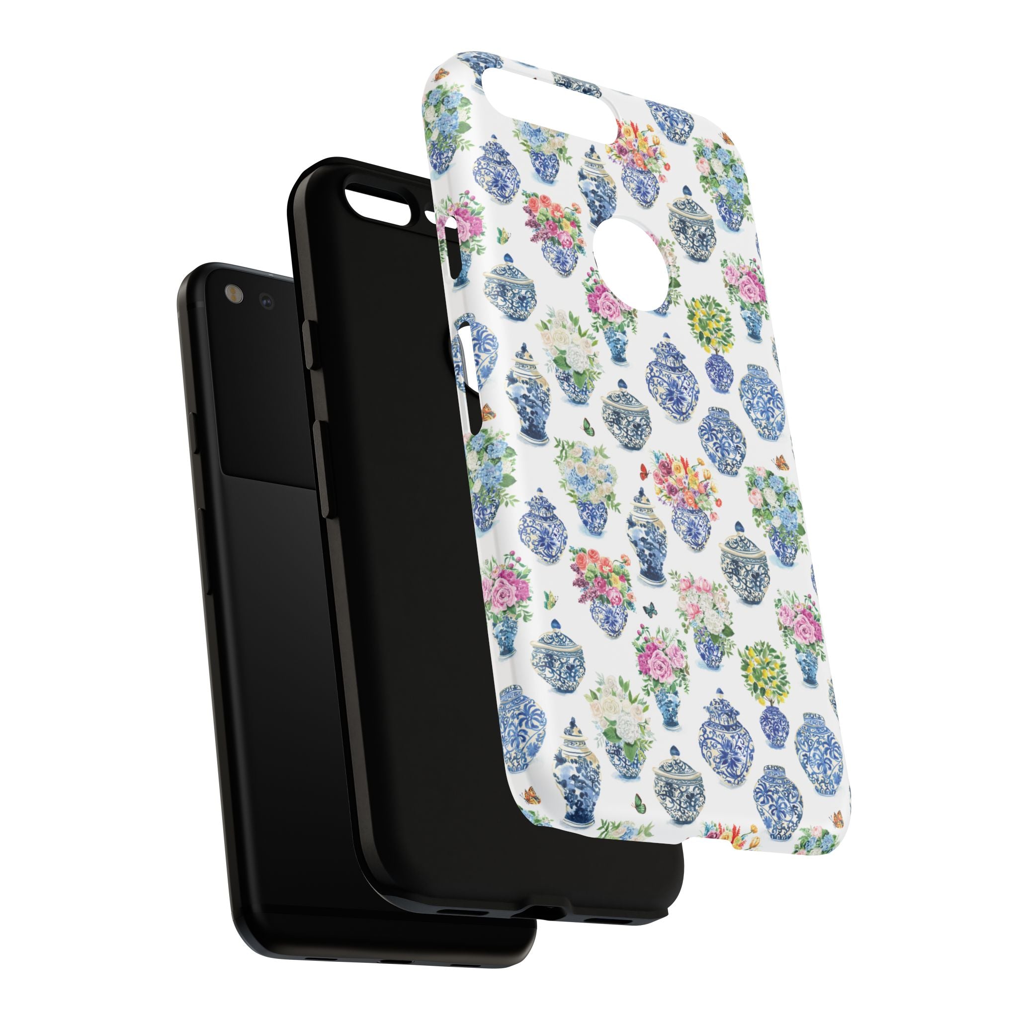 Watercolor Ginger Jar Bouquets Phone Cover Case