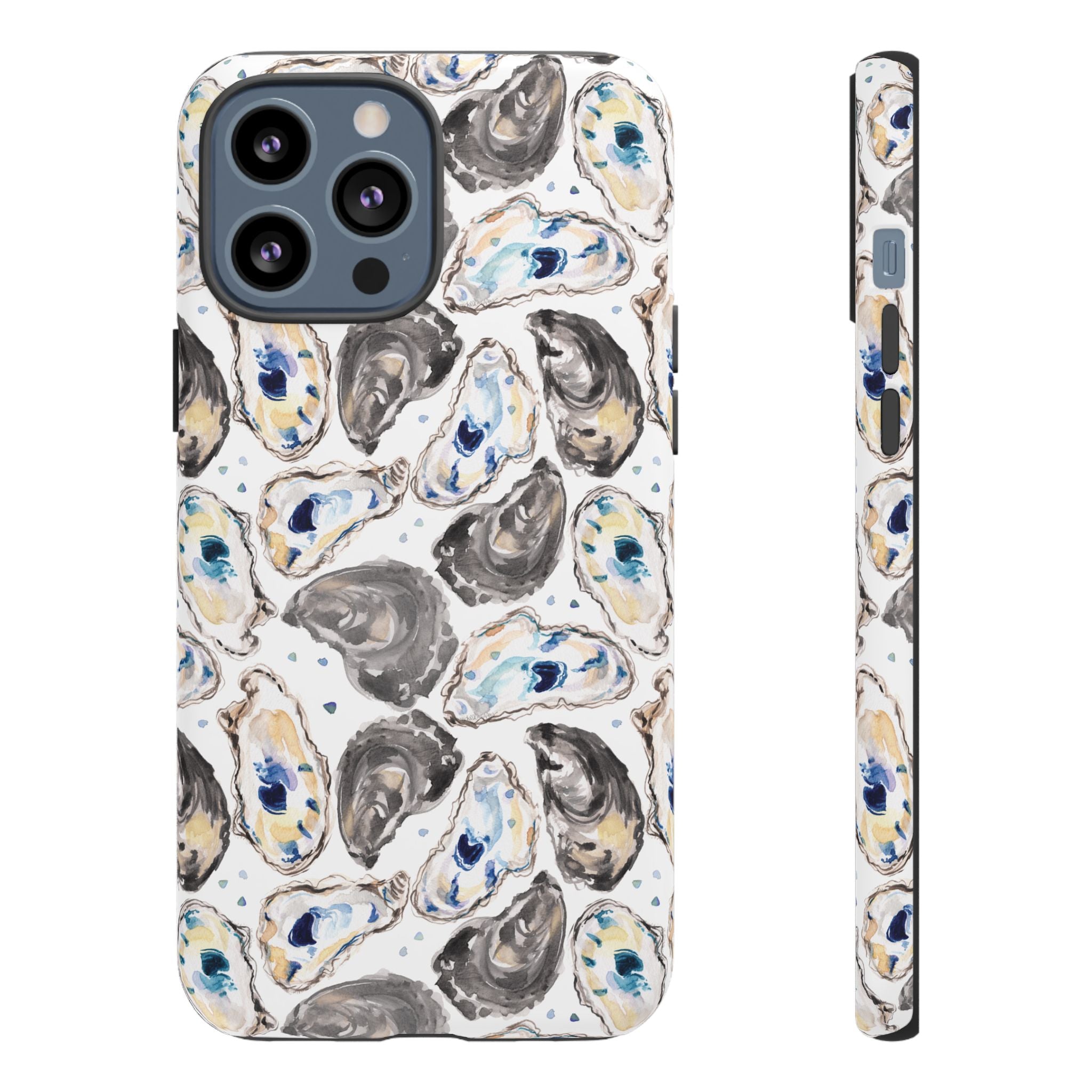 Watercolor Oyster Shells Beachy Phone Cover Case