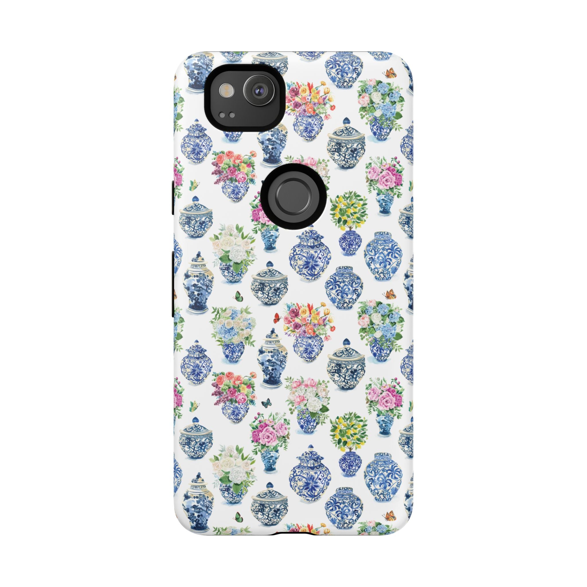 Watercolor Ginger Jar Bouquets Phone Cover Case