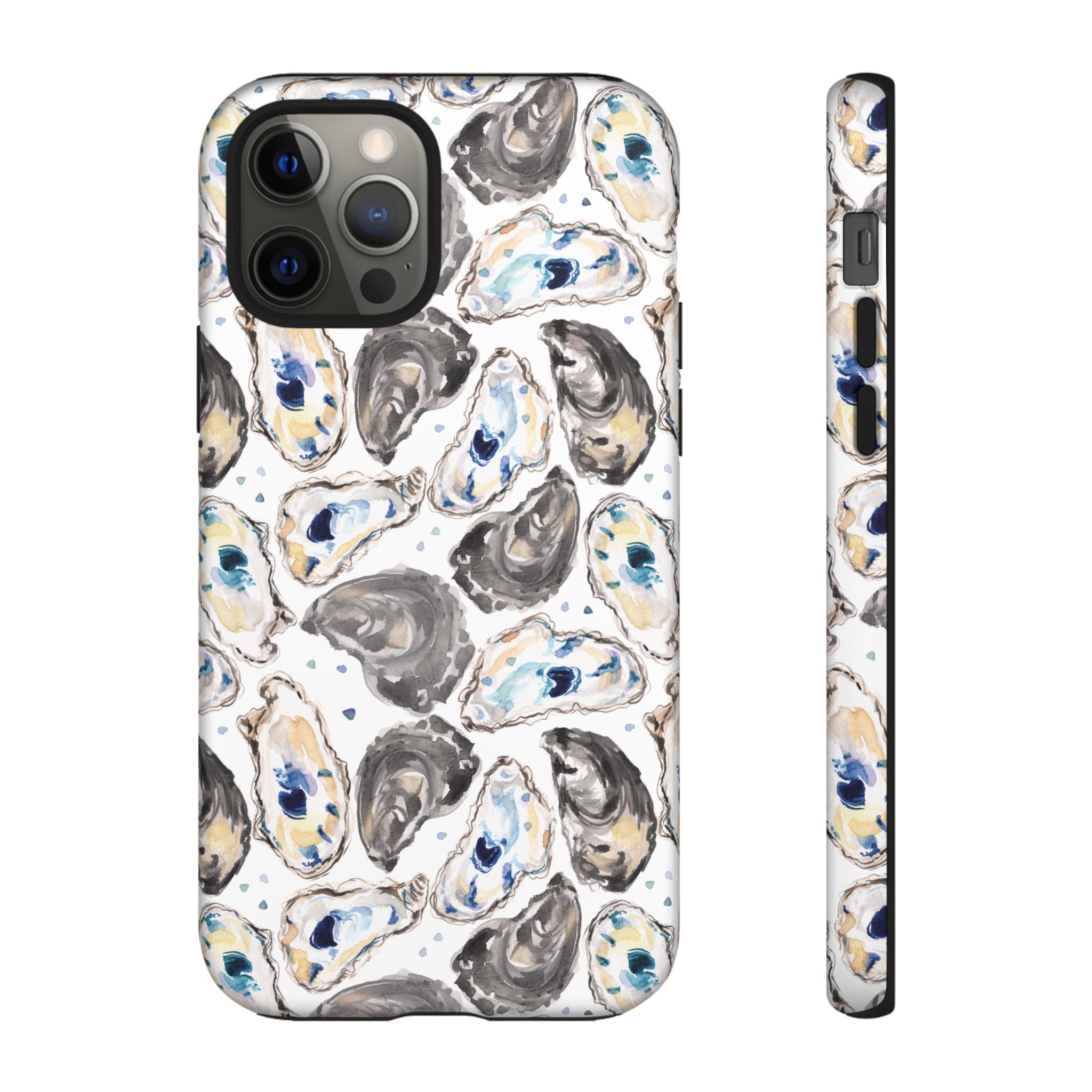 Watercolor Oyster Shells Beachy Phone Cover Case