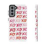 Watercolor XOXOXO Phone Case (Samsung Galaxy, Google Pixel, iPhone 15 thru iPhone 11)