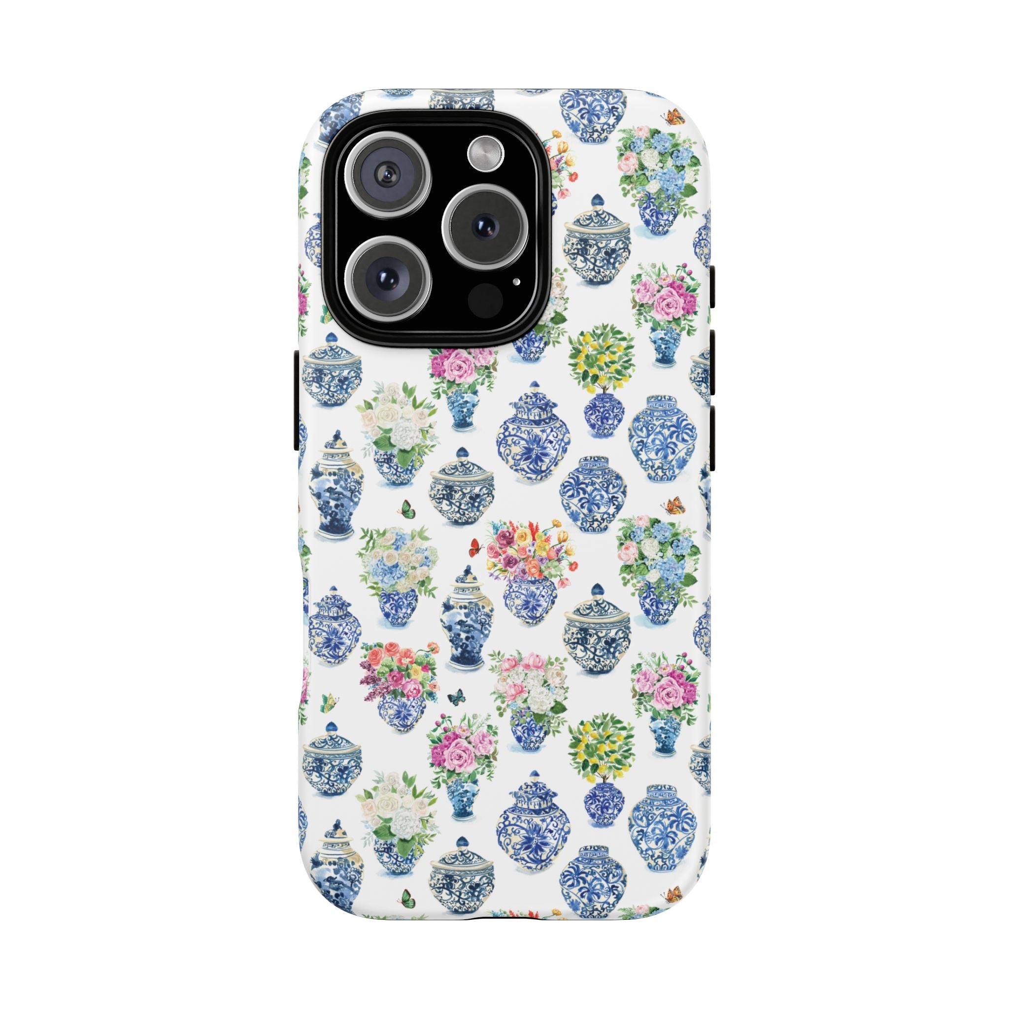 Watercolor Ginger Jar Bouquets Phone Cover Case