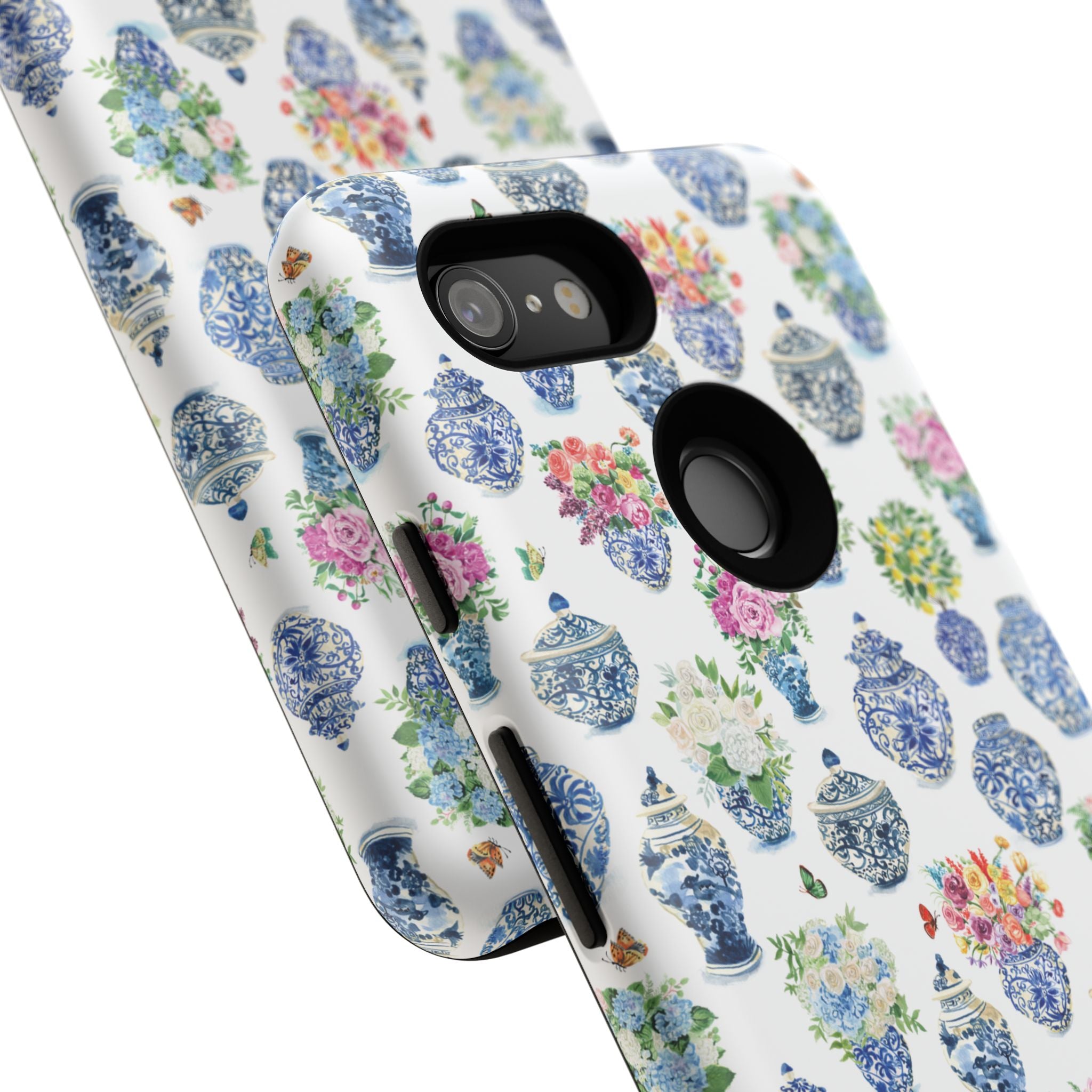 Watercolor Ginger Jar Bouquets Phone Cover Case