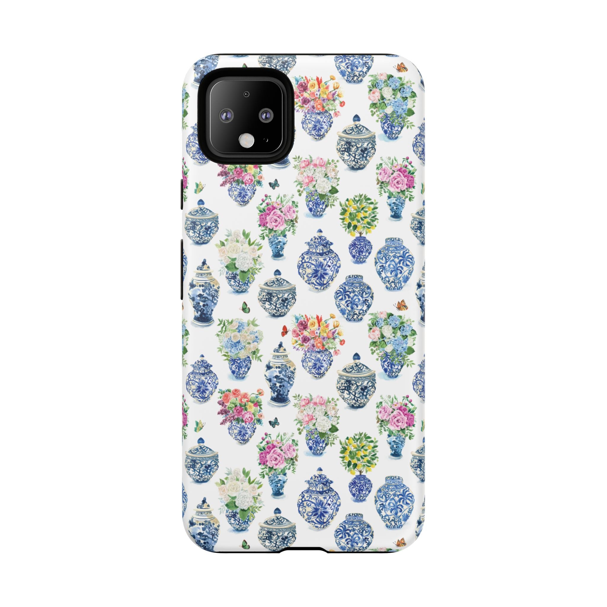 Watercolor Ginger Jar Bouquets Phone Cover Case