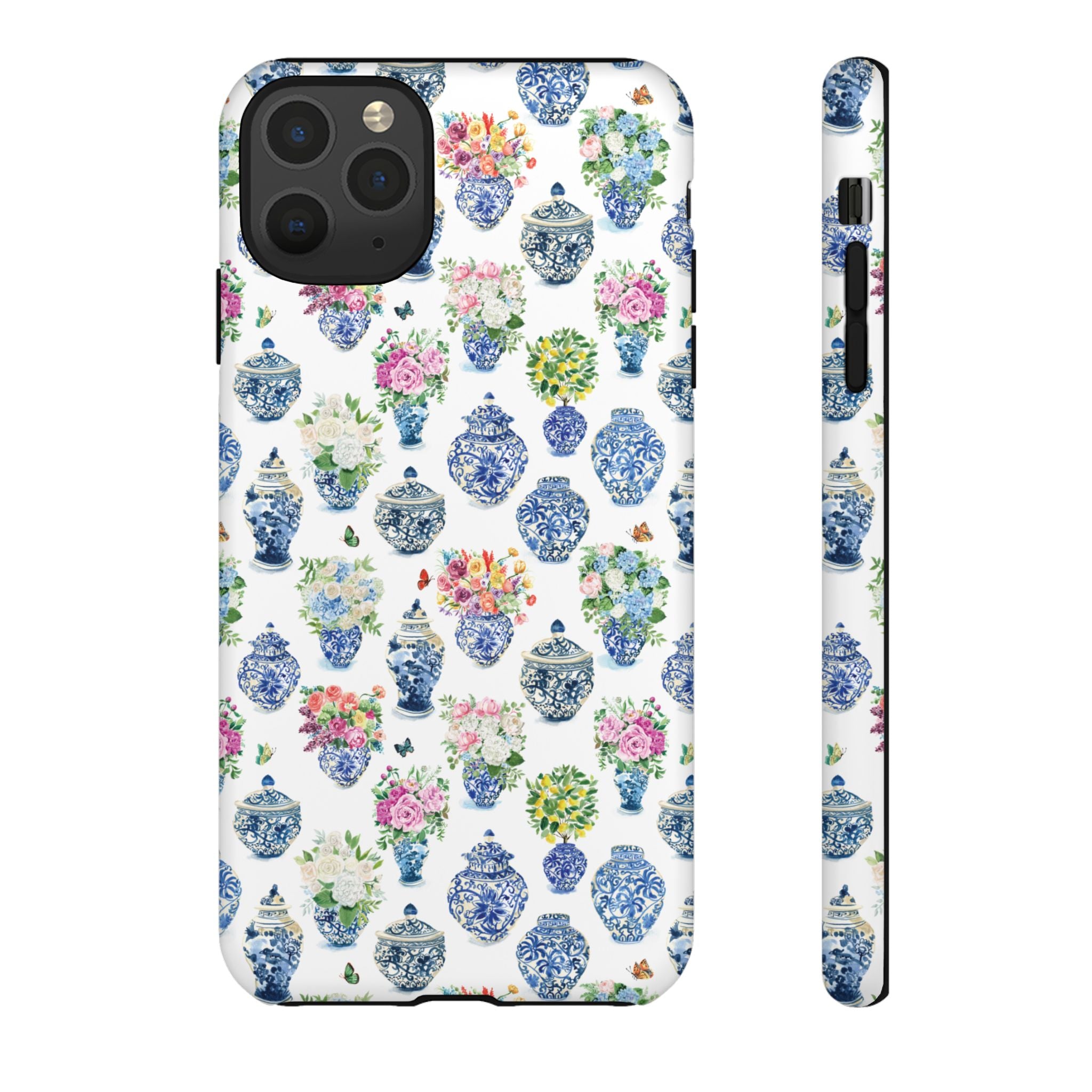 Watercolor Ginger Jar Bouquets Phone Cover Case