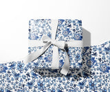 Watercolor Toile Wrapping Paper by Michelle Mospens, Holiday, Christmas, Birthday Gift Wrap