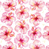 Wrapping Paper, Watercolor Tropical Flowers Wrapping Paper by Michelle Mospens, Beach Wrapping Paper, Holiday, Christmas, Birthday Gift Wrap