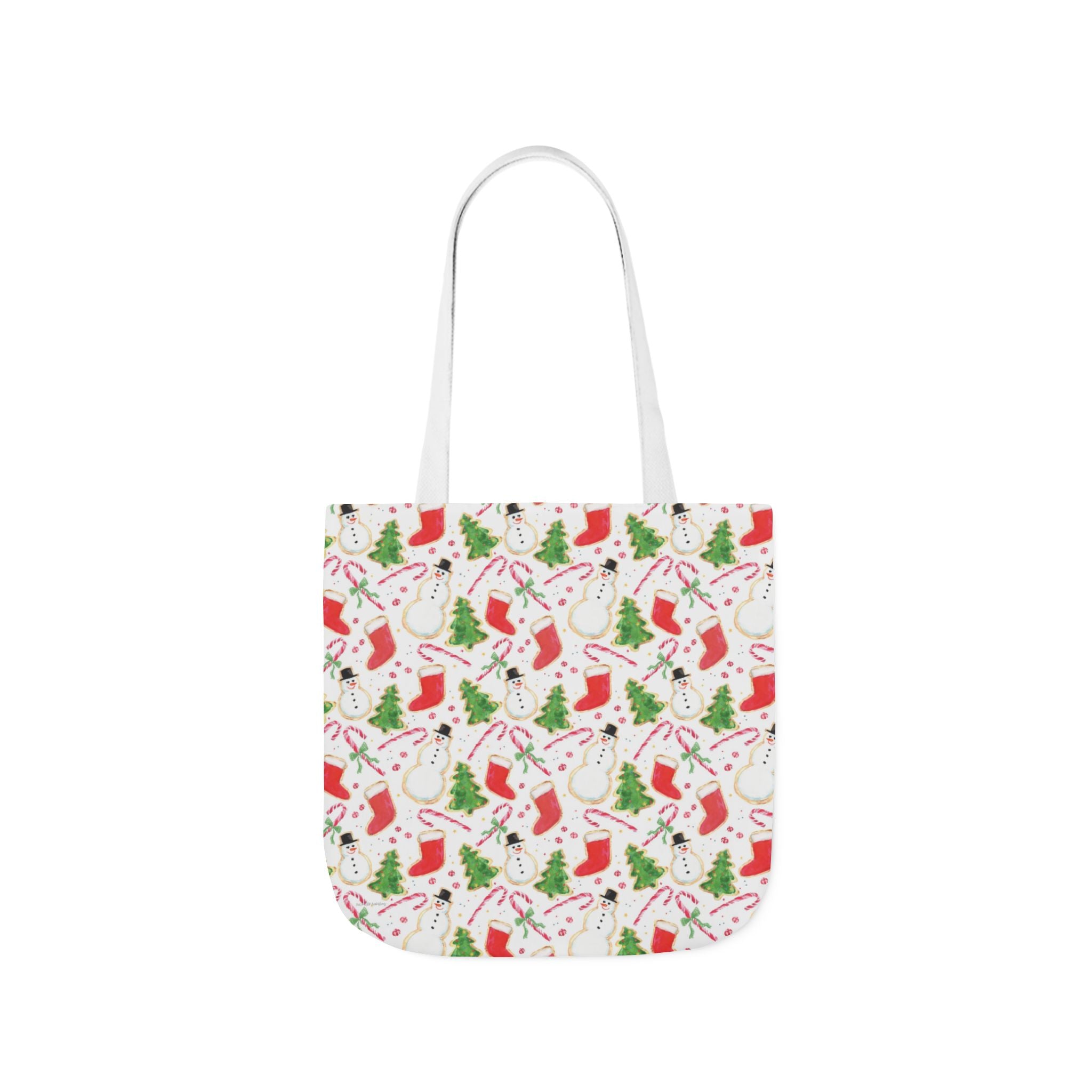 Illustrated Traditional Christmas Treats Tote Bag