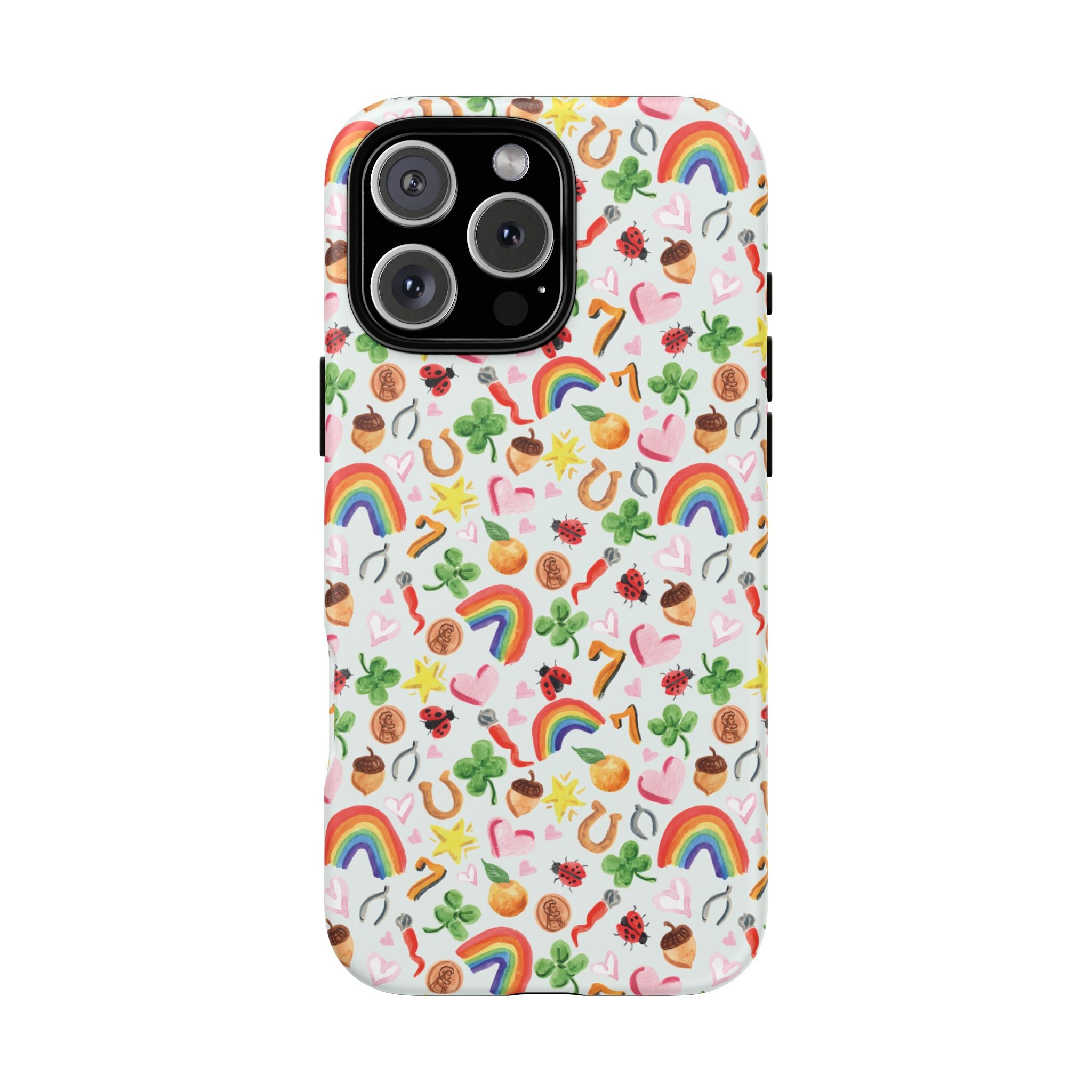 Watercolor Lucky Vibes Phone Cover Case