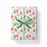 Christmas Cookies Gift Wrap Sheets | Holiday Gift Wrapping
