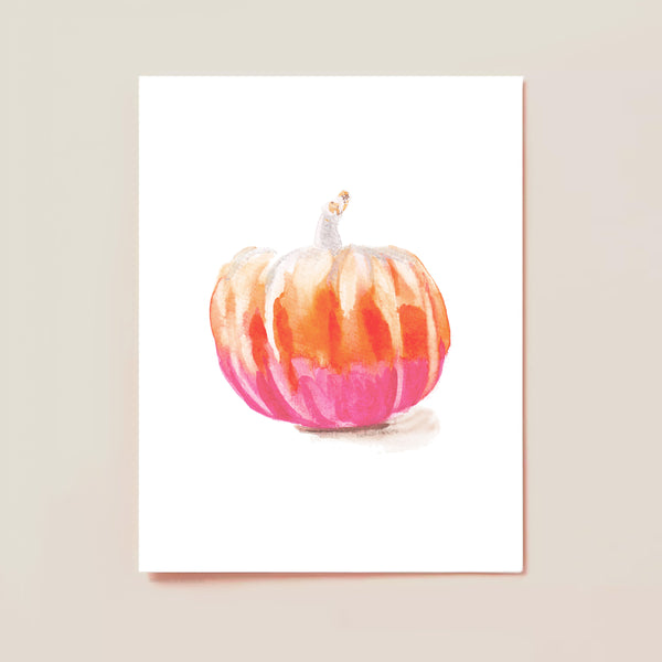 Watercolor Pumpkin Card Set by Michelle Mospens
