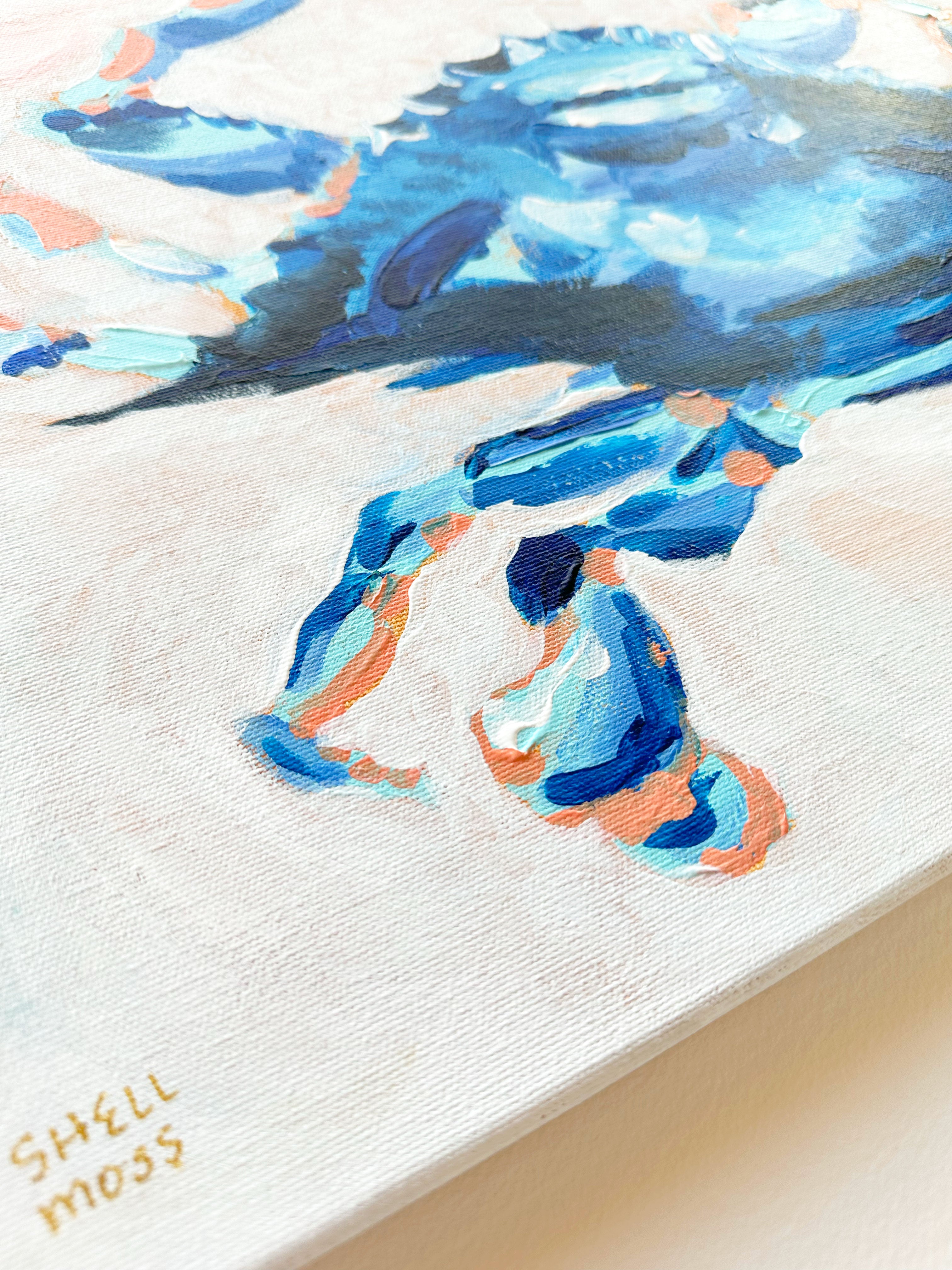 BLUE CRAB Painting