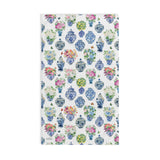Ginger Jars and Bouquets Designer Kitchen Towel by Michelle Mospens | Luxury Dish Towel