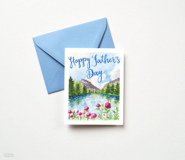 SPRING MOUNTAIN FATHER'S DAY CARD