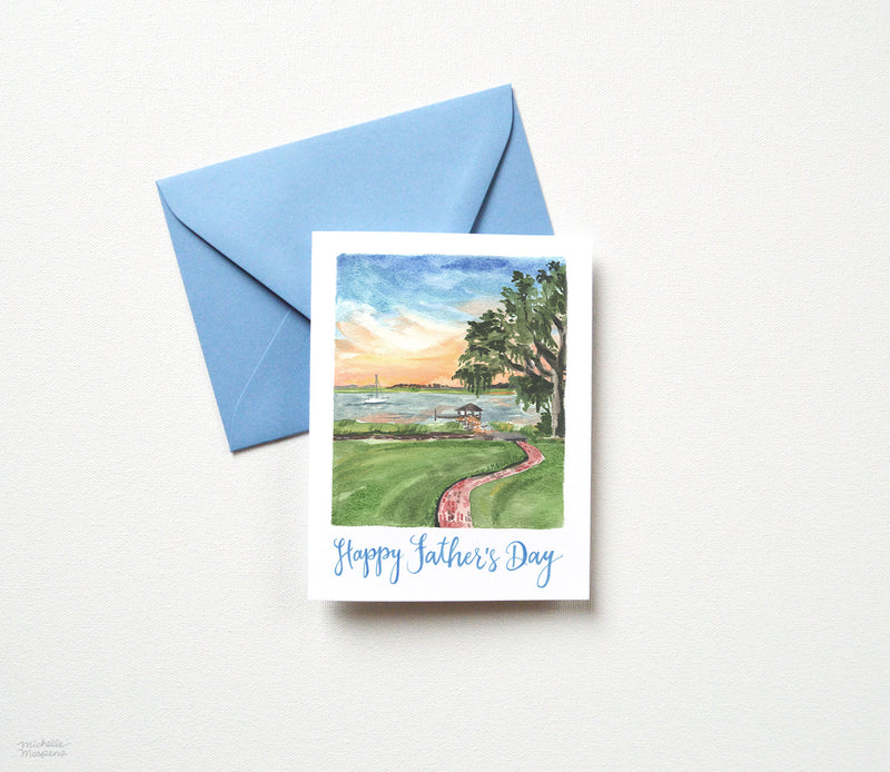 SOUTHERN SUNSET FATHER'S DAY CARD