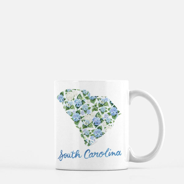 Illustrated South Carolina Coffee Mug 11oz.