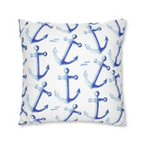 Watercolor Anchors 20 x 20 Pillow Cover Case