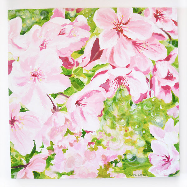 Cherry Blossoms Painting SOLD $650
