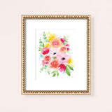 Long Lasting Flowers Art Print