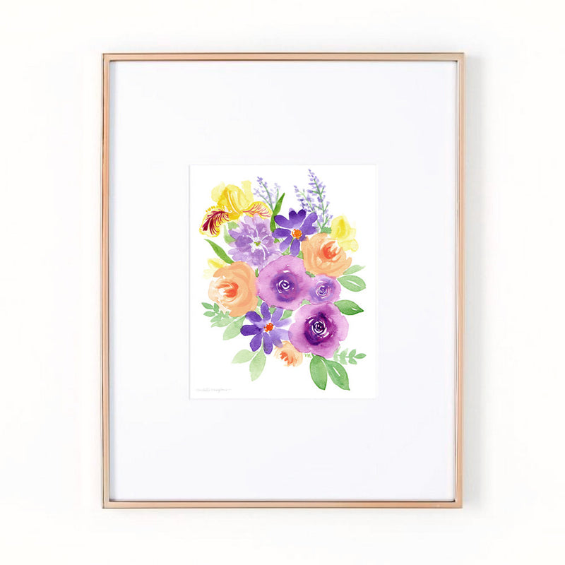 Garden Gathering Art Print