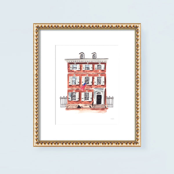 Powel House Art Print